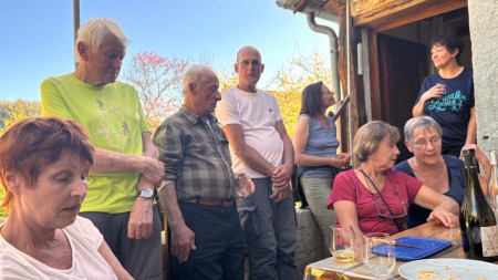 Apéro au Gîte de CORN